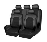 HGTHHK Voiture Ensembles De Housses Siège, pour Dacia Sandero Stepway 3.GEN 2.Gen 2012-2016 2017 2018 2019 2020-2025 Housses de siège de Voiture,Interieu Accessoire,Confortables Respirant,A-Black