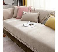 HGTRH Housses De Canapé D Angle avec Accoudoirs, Housse Protege Canape Angle Griffe Chat, Lavable Chenille Housse De Canapé Antidérapante Lavable Universelle Couverture Canape
