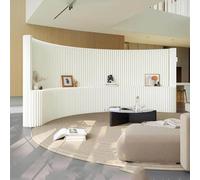 HGTRH Paravent Interieur Claustra Separation De Piece Amovible sans Percage 1.8 * 0.39 * 8m（H*W*L）