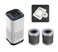 HGTRH Purificateur d'air Fumée Cigarette, Air Purifier Negative ION Filtre à Air De Bureau USB avec Fonction D'aromathérapie Capturer Pollen Fumée Poussière Poils d'animaux sans Ozone