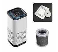 HGTRH Purificateur d'air Maison Cigarette, Purificateur d'air Anion Silencieux Capturer 99,98% De Fumée Pollen Poussière Capturer Pollen Fumée Poussière Poils d'animaux pour Maison Auto