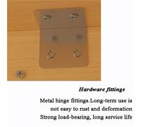 HGTRH Table de Salle à Manger Pliante en Bois Massif, Gain de Place, fixée au Mur, idéale pour la Cuisine, Bureau Table Informatique Le Salon ou Un Restaurant 30 * 50cm/12 * 20in