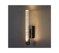 HGTYDV2 Applique Murale en Cristal de Luxe avec Bulle en Cristal Moderne LED pour vanité, Lampe Murale Longue et créative Nordique pour Chambre à Coucher, Salle de Bain, lumière Chaude