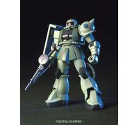 Hguc 1/144 Mass Production Model Zaku Plastic Model