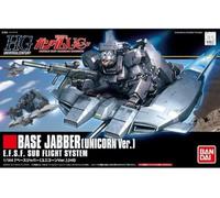 HGUC Mobile Suit Gundam UC Base Jabber (Unicorn Ver.) Échelle 1/144 Modèle en Plastique à Code Couleur, Noir
