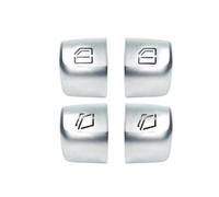 hgudyr Interrupteur lève-vitre Capuchons De Boutons De Commutation De Fenêtre Maître De Voiture De Contrôle pour Benz pour Vito pour Classe V 2016 - 2023(4pcs Amber Light)
