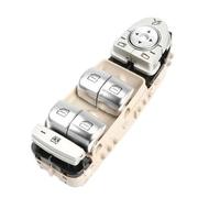 hgudyr Interrupteur lève-vitre pour Benz S300 S350 S400 S500 2014 2015 2016 2017 2018 2019 2020 Commutateur Fenêtre Électrique Voiture Bouton Commande Ensemble Commutateur(Left Front Beige)