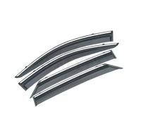 hgudyr Pare-Soleil latéral incassable Déflecteurs de vitres latérales pour pour RAV 4 pour Hybride XA50 2019-2025 Pare-Brise Pare-Soleil Pare-Pluie(PC Stainless 4pcs)