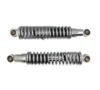 hgudyr Ressort Suspension Amortisseur Amortisseurs Arrière Universels De Moto Argent Longueur Totale 350 Mm 380 Mm pour Dirt Bike Kart Quad ATV Scooter