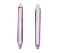 Hguvsjd Clignotants À LED Dynamiques Feux Jour Led Drl Étanches Pour Voiture 2 Pièces, Banderole Lumière Jaune Unique Bande Lampe Décorative Automobile 12V(2pcs White)
