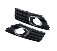 Hguvsjd Feux Antibrouillard Avant Pour A4 B8 A4L 2008-2012 Pare-chocs Avant Feux Brouillard Grille Couverture Trou Voiture-styling Grille Phare DRL(1 paire)