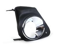 Hguvsjd Feux Antibrouillard Avant Pour Toyota Pour Corolla 2011 2012 2013 1 Paire Noire Car Front Bumper Fog Light Fog Lamp Assembly Driving Light Phare ABS(Grille-Right)