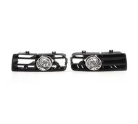 Hguvsjd Feux Antibrouillard Avant Pour VW Pour Golf 4 Pour MK4 Pour GTi Conduire Lampe Brouillard Grill Course Turn Signal Lampe Fog Lights Fog Light Phare(Halogen fog)