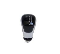 Hguvsjd Pommeau De Levier De Vitesse Pommeau de levier de vitesse 12 mm, 5 ou 6 vitesses, pour VW, Caddy, Polo, Tiguan, Taigo, T-Roc, Tarraco (2022, 2023, 2024)(Sliver 6 speed)