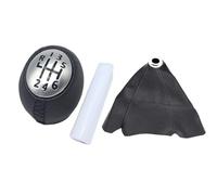 Hguvsjd Pommeau De Levier De Vitesse Pour Laguna II 2001-2008 Accessoires Pommeau Levier Vitesse 6 Vitesses En Cuir PU(B)