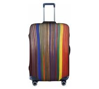 Hgvcse Housse de protection de bagage de voyage en brique colorée de 45,7 à 81,3 cm, accessoire de vacances, blanc, taille XL, BLANC, X-Large