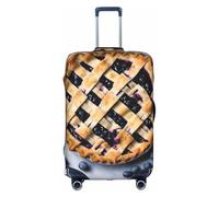 Hgvcse Housse de protection pour valise de voyage Blueberry Pie 01 de 45,7 à 81,3 cm, accessoire de vacances, blanc, taille XL, BLANC, X-Large