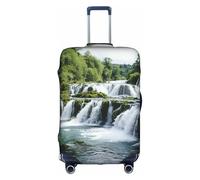 Hgvcse Travel Beautiful Islande Housse de protection pour valise 45,7 à 81,3 cm Accessoire de vacances essentiel, blanc, XL, BLANC, X-Large