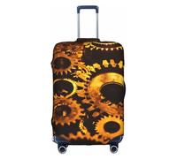 Hgvcse Travel Gears Clock Bronze Century Housse de bagage 45,7 à 81,3 cm Accessoires de bagage Blanc Taille XL Blanc XL, Blanc., xl