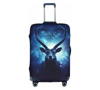 Hgvcse Travel Ram Housse de protection pour valise avec signe du zodiaque 45,7 à 81,3 cm Accessoire de vacances essentiel, blanc, taille S, BLANC, Small