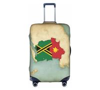 Hgvcse Travel Vanuatu in Australia Housse de protection pour valise 45,7 à 81,3 cm Accessoire de vacances essentiel, blanc, XL, BLANC, X-Large