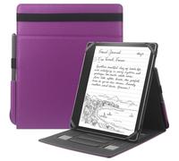 HGWALP Étui Universel pour 10.2 Pouces eReaders,Coque avec Ceinture à Main et Porte - Stylo Compatible avec 10.2" Scribe 2024&2022/ Note air 2 Plus/Note air/Kobo elipsa eReader 2021 10.3"-PL
