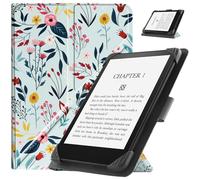 HGWALP Étui Universel pour 6.8" 7" eReaders,Folio Stand Coque Housse pour 6.8 Pouces 7 Pouces Kindle Paperwhite/Kobo/Voyaga/Lenovo/Sony eReader-Blooming Spring