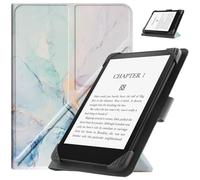 HGWALP Étui Universel pour 6.8" 7" eReaders,Folio Stand Coque Housse pour 6.8 Pouces 7 Pouces Kindle Paperwhite/Kobo/Voyaga/Lenovo/Sony eReader-Marble Blue