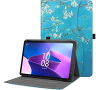 HGWALP Étui Universel pour Tablette 9",9.7",10.1",10.2",10.5",10.9",11",Housse Support en Cuir à Plusieurs Vues Angles dragonne pour Tablette 9" 10.1", avec Bande de Fixation en Silicone Réglable-AF