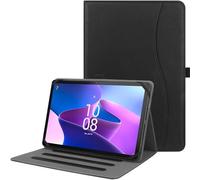 HGWALP Étui Universel pour Tablette10.1,10.2",10.5",10.9",11",Housse Support en Cuir à Plusieurs Vues Angles dragonne pour Doogee U11/U11 Pro 11/Doogee Tab A9/A9 Pro/Tab G6 11"/T10W/U10-Black