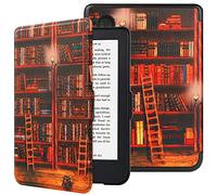 HGWALP Slimshell Coque de Protection pour 6" Kobo Clara 2E eReader 2022 Release, Étui Housse Protection Magnétique Smart Cover pour Kobo Clara 2E-Library