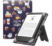 HGWALP Stand Étui Universel pour Tout Le 6-7 Pouces eReaders, Folio Stand Coque Housse avec dragonne Compatible avec Kindle Paperwhite 6.8"/Paperwhite 7"/Kobo/Tolino/Pocketbook/Sony eReader-JOMC