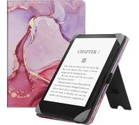HGWALP Stand Étui Universel pour Tout Le 6-7 Pouces eReaders, Folio Stand Coque Housse avec dragonne Compatible avec Kindle Paperwhite 6.8"/Paperwhite 7"/Kobo/Tolino/Pocketbook/Sony eReader-MBPK