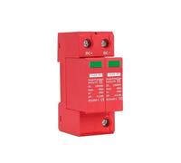 HGWBHBKAK Dispositif de protection contre les surtensions 2P 40KA 60KA DC SPD, protecteur tension, parafoudre photovoltaïque solaire leisurely(60KA,DC 800V)