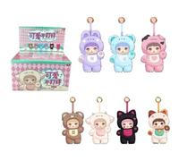 HGWOPGASD 6 PCS Peluches Nommi Loveliness Never Ends, boîte Aveugle, Figurines Mignonnes, Jouets de Collection, Cadeaux d'anniversaire A10