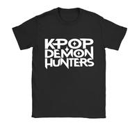 HGWOPGASD T-Shirt Merch Kpop Demon Hunters Movie pour Hommes et Femmes, t-Shirt Graphique décontracté à Manches Courtes A21 XXL
