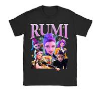 HGWOPGASD T-Shirt Merch Kpop Demon Hunters Movie pour Hommes et Femmes, t-Shirt Graphique décontracté à Manches Courtes A14 XS