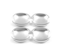 HGYFS5 Film protecteur poignée Bande Chromée Double Intelligent Sans Trou pour Seat Arosa 6H 1997-2004 Protège-Cuve de Porte Extérieure Anti-Rayures(Small door bowl plating)