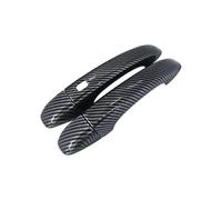 HGYFS5 Film protecteur poignée Compatible ASX MK II 2023-2024 Protège-Poignée De Porte Intelligent Sans Perçage Protection Antirayure Pour Poignée Et Encoche(2 doors carbon fiber pattern)