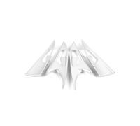 HGYFS5 Film protecteur poignée Couvre-poignée De Porte À Trou Unique Et Interrupteur De Vitre Pour 10e Génération Civic 2016-2021, Accessoires(Inner door bowl-silver)