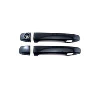 HGYFS5 Film protecteur poignée Kit De Contre Les Rayures Pour Poignée Et Bol De Porte À Trou Unique Toyota Venza GV10 2009-2016(2 doors dual smart bright black)