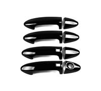 HGYFS5 Film protecteur poignée Kit Double Intelligent À Trou Unique Pour Ford Escort 2015-2019 Protections Anti-Rayures Avec Revêtement De Cuve(Bright black)