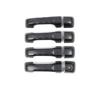 HGYFS5 Film protecteur poignée Poignées De Porte Compatibles Dodge RAM1500 2023 Protections Anti-Rayures Avec Revêtement Pour Cuve De Porte Et Anti-Choc(Matte carbon fiber)