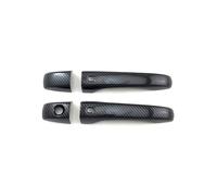 HGYFS5 Film protecteur poignée Pour Chrysler 300C LD MK2 2011-2024 Poignée Intelligente Double 1 Trou & Couvre-Cuvette Film Protecteur Anti-Rayures Avec Kit Montage(2 doors carbon fiber pattern)