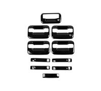 HGYFS5 Film protecteur poignée Pour Ford F150 2004-2008 Protège-Poignée ABS Antirayures Avec Protège-Cuve Accessoires De Personnalisation Extérieure(Ordinary bright black)