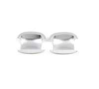 HGYFS5 Film protecteur poignée Pour Passat 2011-2017 Bande Chromée Poignée De Porte Couverture Décorative Anti-rayures(2 small door bowls electroplated)