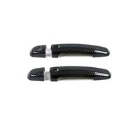HGYFS5 Film protecteur poignée Pour Sedici 189 2006-2011 Kit Double Intelligent Antirrayure Pour Poignée À Trou Unique Avec Encadrement Décoratif Et Bol Extérieur(2 doors carbon fiber pattern B)
