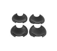 HGYFS5 Film protecteur poignée Pour Toyota Aqua P10 2012-2021 Poignée Monotrou Double Intelligent Bande Chromée Couverture Décorative Anti-rayures(Small door bowl carbon fiber)