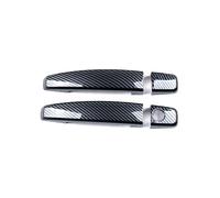 HGYFS5 Film protecteur poignée Pour Vectra C 2003-2008 Poignée Porte Trou Unique Décorative Kit anti-rayures Personnalisé(2 doors carbon fiber pattern)
