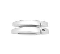 HGYFS5 Film protecteur poignée Protège-Poignée de Porte Anti-Rayures à Trou Unique Compatible Pour Buick Pour Vauxhall 2009-2016 Habillage Décoratif pour Portière(2 doors electroplated)